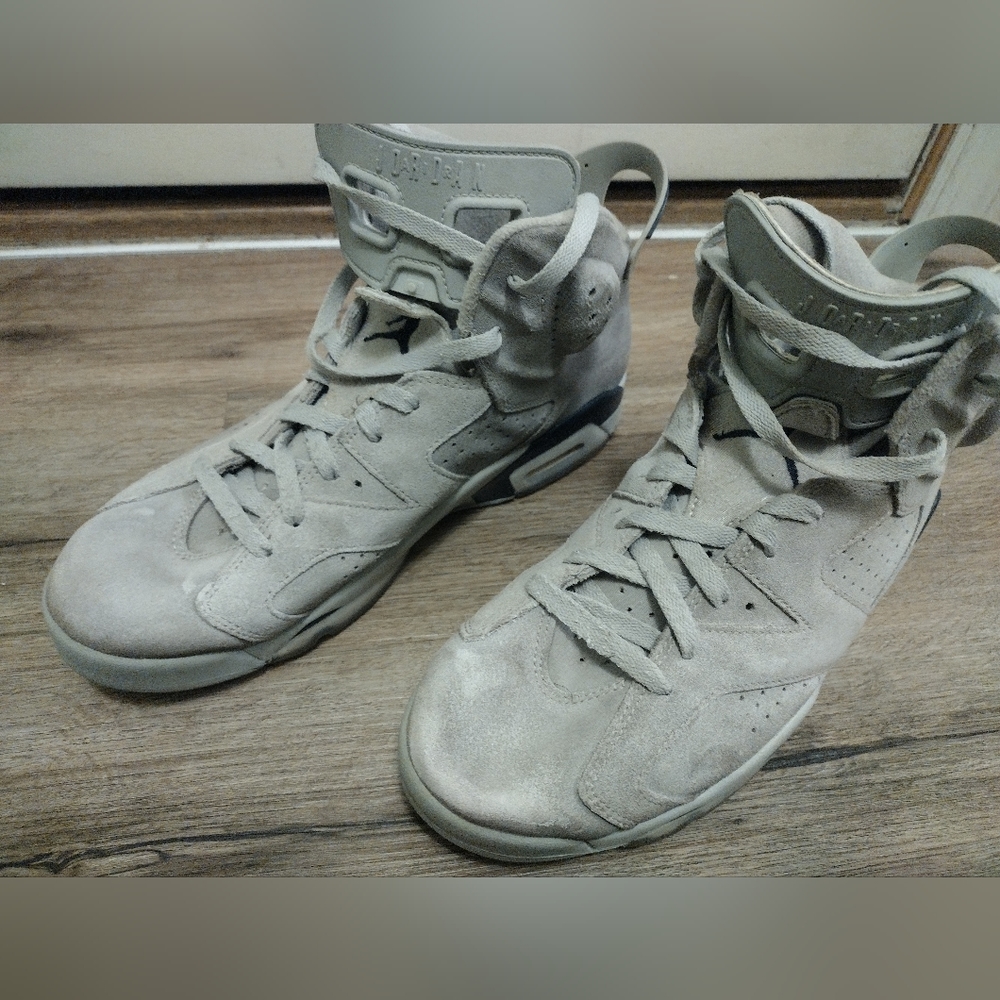 Air Jordan 6 "Georgetown" lace-up sneakers